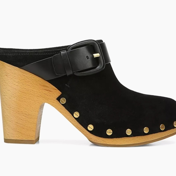 Veronica Beard Dacey Suede Clog - Picture 1 of 8